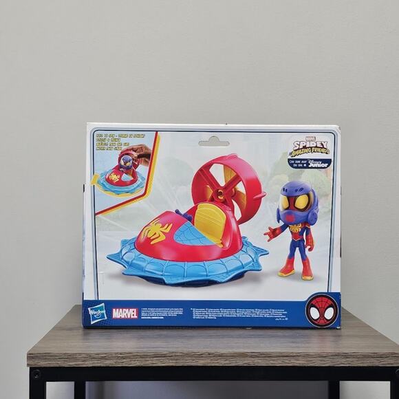 Marvel Bundle 2 Piece Spidey and His Amazing Friends Web Spinner Set NWT - Picture 3 of 5